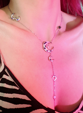 超美超大气轻奢高级感18k锁骨链