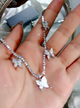 超美超欲的小蝴蝶锁骨链~