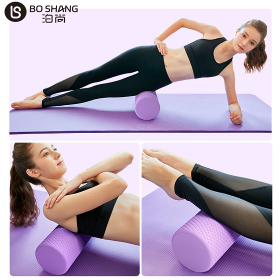 Solid Foam Roller Beginner Yoga Column Roller Poshang