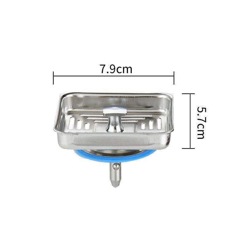 下水水槽方形洗菜方型配件批发器不锈钢盆厨房矮杯过滤器下水管,淘宝优惠券,粉丝福利购,淘宝优惠卷