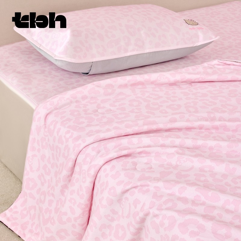 tbh野兽派家居夏凉被三丽鸥Hello Kitty针织夏被单双人被子空调被,淘宝优惠券,粉丝福利购,淘宝优惠卷