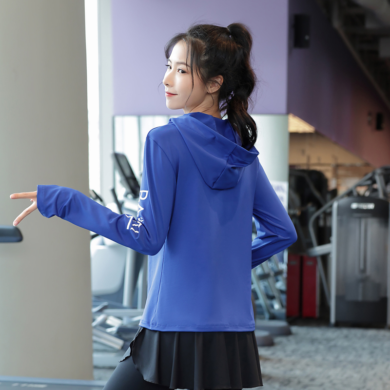 胖mm大码200斤春健身运动外套上衣 布米拉瑜伽外套