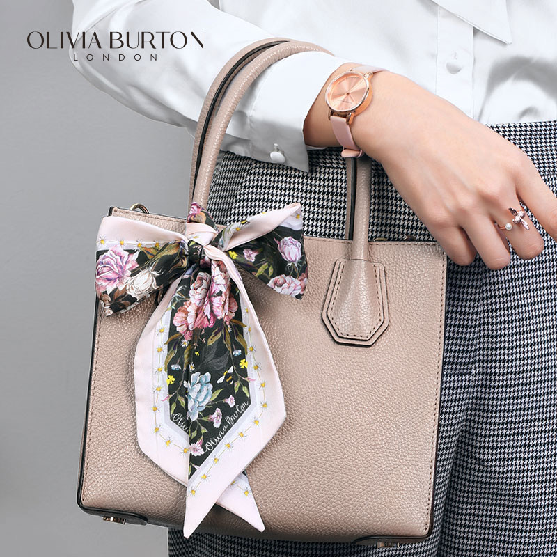 【限时特价】OliviaBurton丝巾手表女款套装小众轻奢女表士石英表,淘宝优惠券,粉丝福利购,淘宝优惠卷