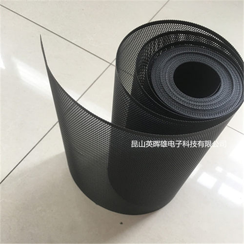 PVC防尘网 PVC冲孔喇叭网塑胶网 音响电脑机箱防尘网0.3mm厚 - 图0