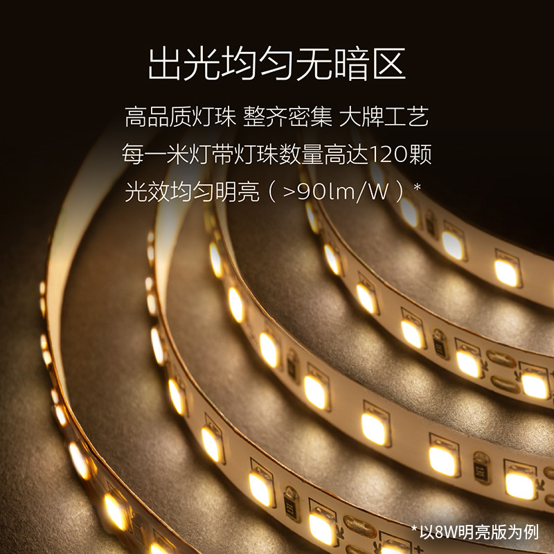 飞利浦LED灯带条低压24V灯条装饰自粘式酒柜衣柜橱柜贴片超薄贴片,淘宝优惠券,粉丝福利购,淘宝优惠卷