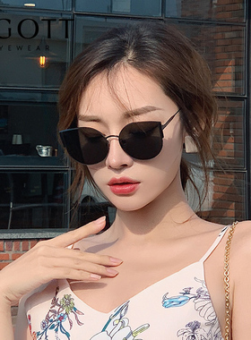 JIGOTT猫眼时尚太阳眼镜女