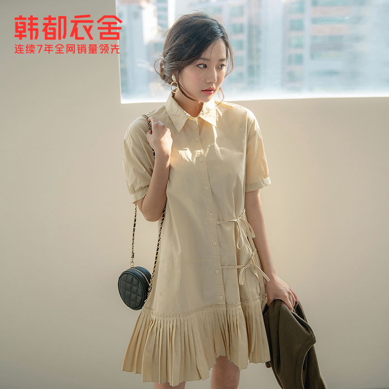 韩都衣舍outlets秋装女装连衣裙 韩都衣舍outlets店连衣裙