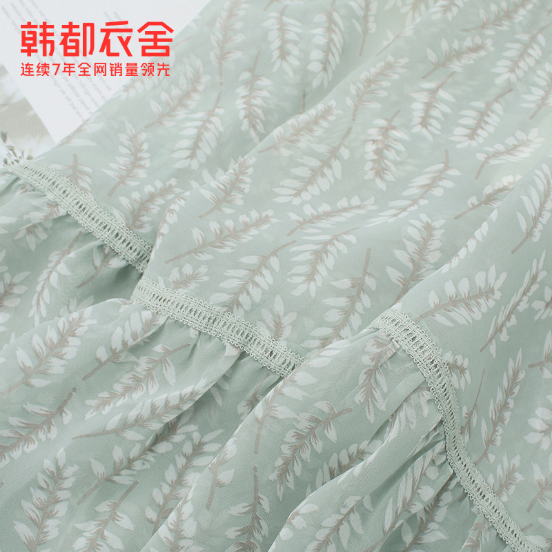 韩都衣舍outlets韩版夏装筱连衣裙 韩都衣舍outlets店连衣裙