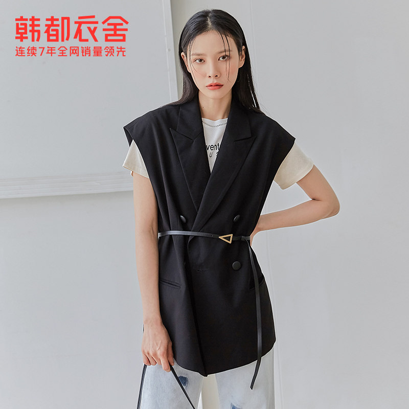 韩都衣舍outlets秋装新款韩版马夹 韩都衣舍outlets店马夹