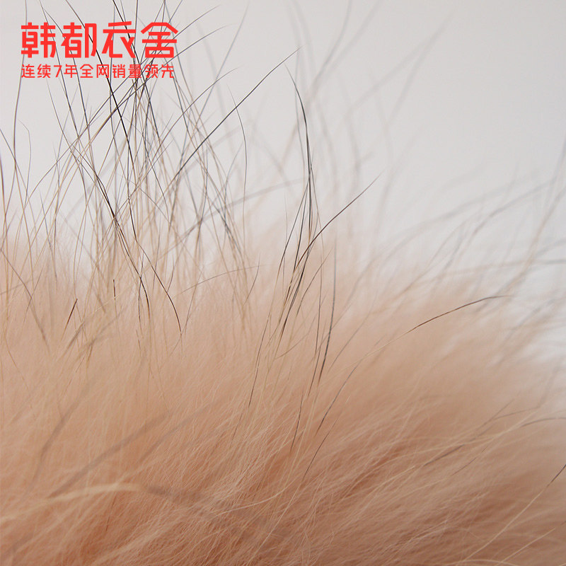 韩都衣舍outlets冬保暖毛领羽绒服 韩都衣舍outlets店羽绒服