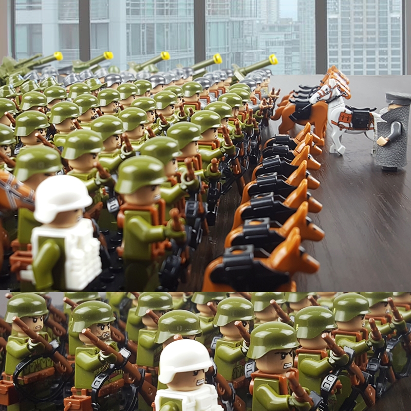 乐高军人战争
