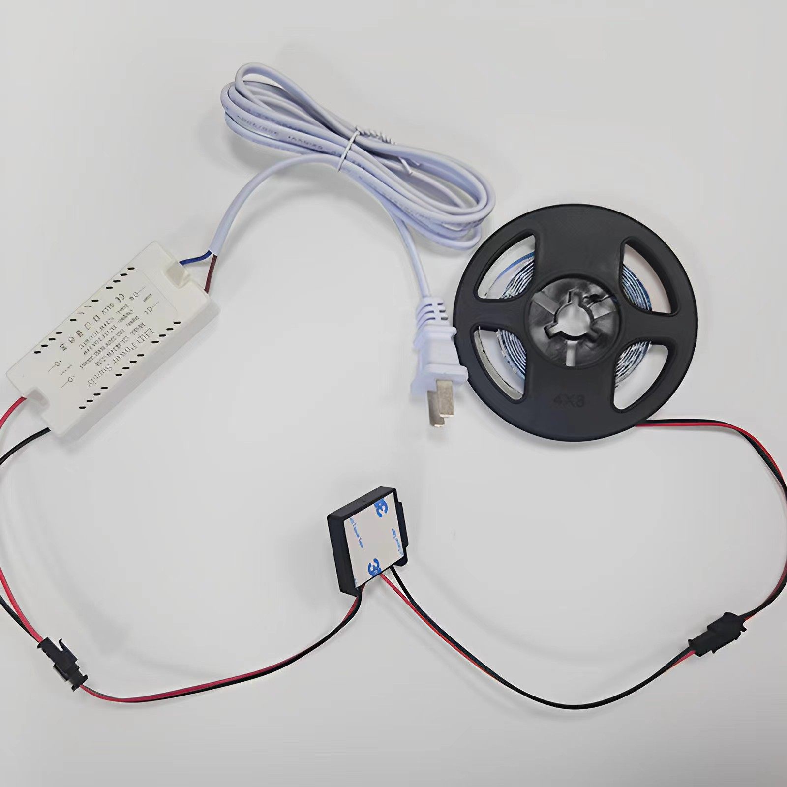 智能灯带220v浴室化妆镜带插头触摸感应开关无极调光玻璃粘贴灯带,淘宝优惠券,粉丝福利购,淘宝优惠卷