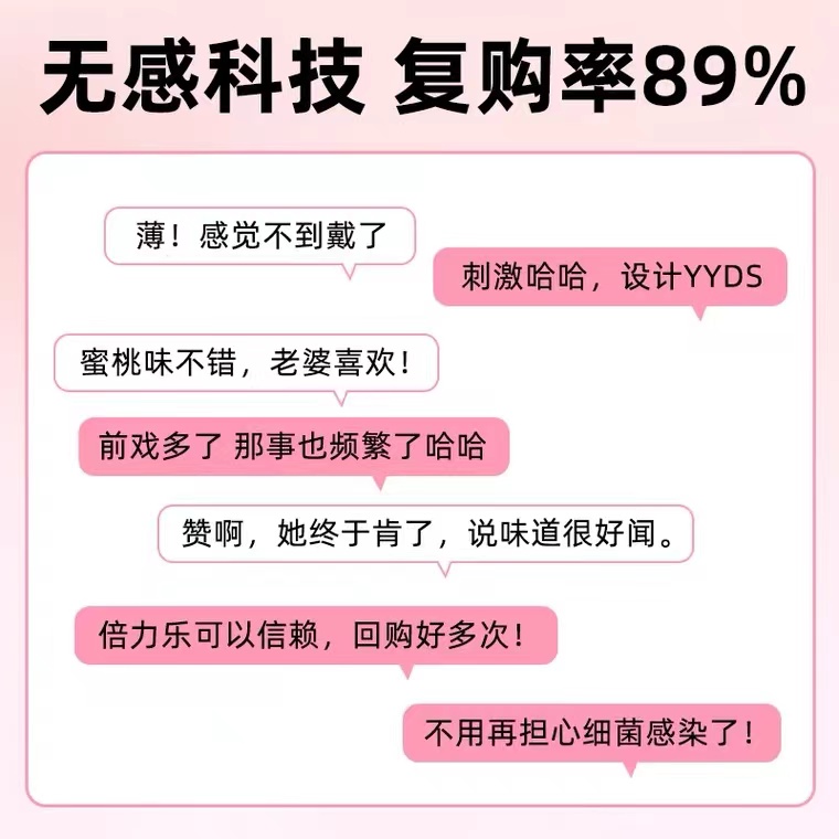 倍力乐口交套舔阴膜爽口娇情趣用品变态避孕套女性专用安全套超薄 - 图1