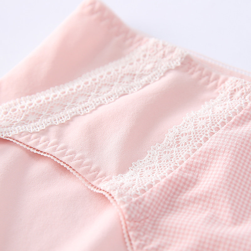 兰卓丽商场同款舒适性感蕾丝三角裤 兰卓丽outlets店女三角裤