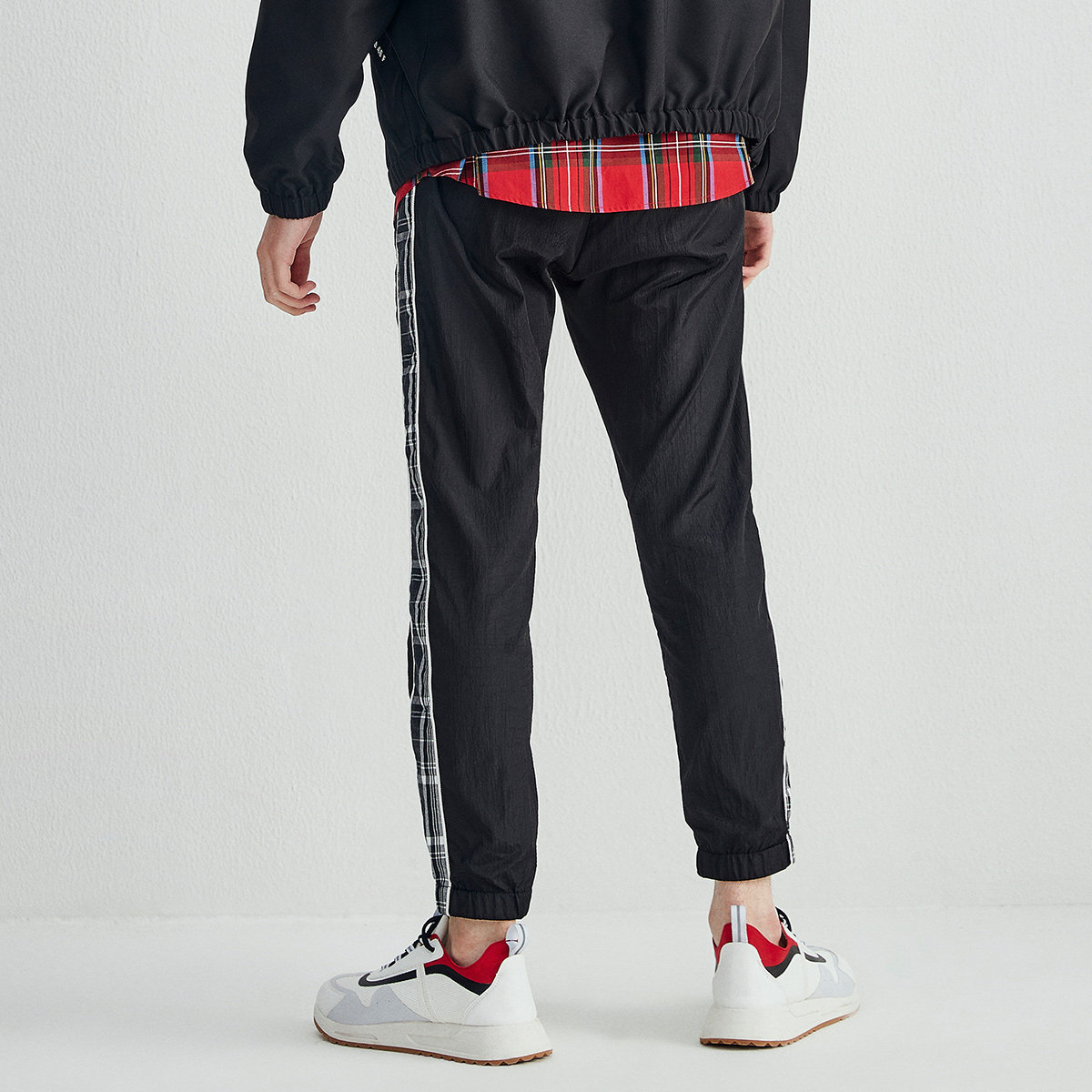 马克华菲男士2019秋季新款撞休闲裤 马克华菲outlets店休闲裤