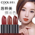 Pretty Beauty Aunt Color Lipstick Moisturising Hydrating Không dễ phai Mờ mờ Anh đào Đỏ Đen Date Red Lipstick - Son môi merzy son Son môi