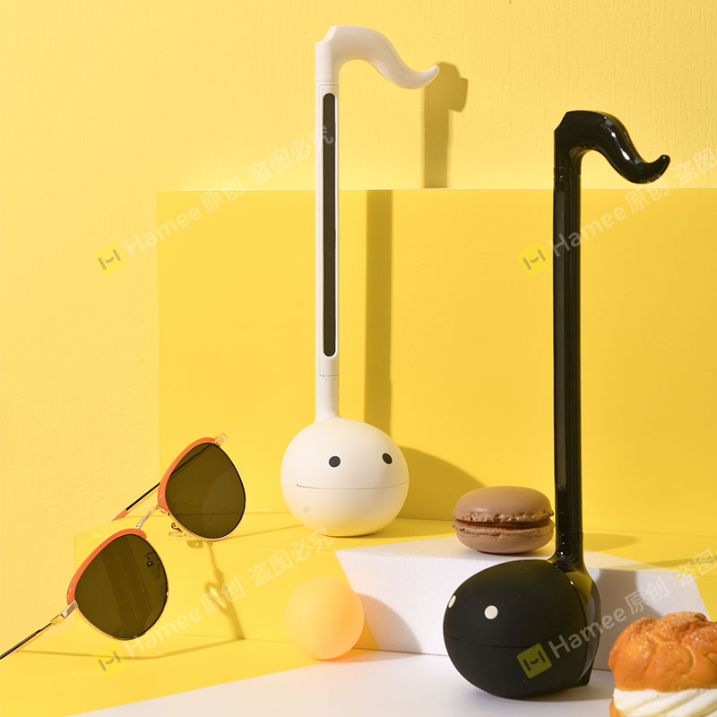 Otamatone日本明和电机 抖音同款 电音蝌蚪音符 儿童玩具二胡中号 - 图0