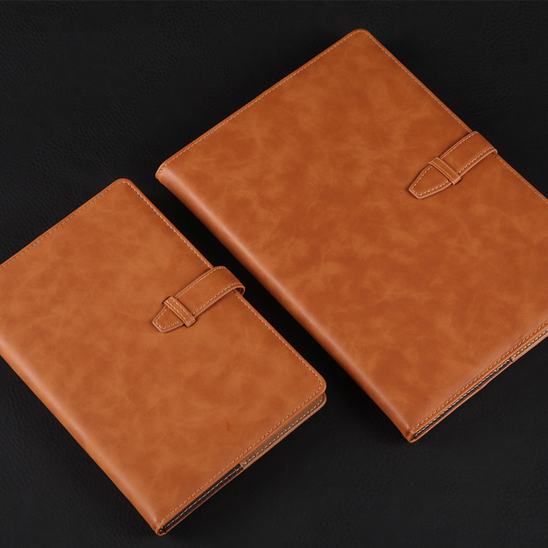 如晨192页皮面带扣笔记本子 记事本a5大号商务办公会议记录本加厚,淘宝优惠券,粉丝福利购,淘宝优惠卷