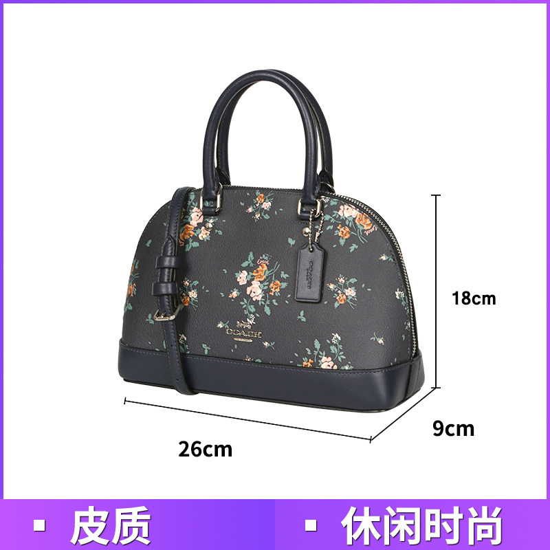 coach /蔻驰2020 91430贝壳包 GINKGOES海外女士包袋