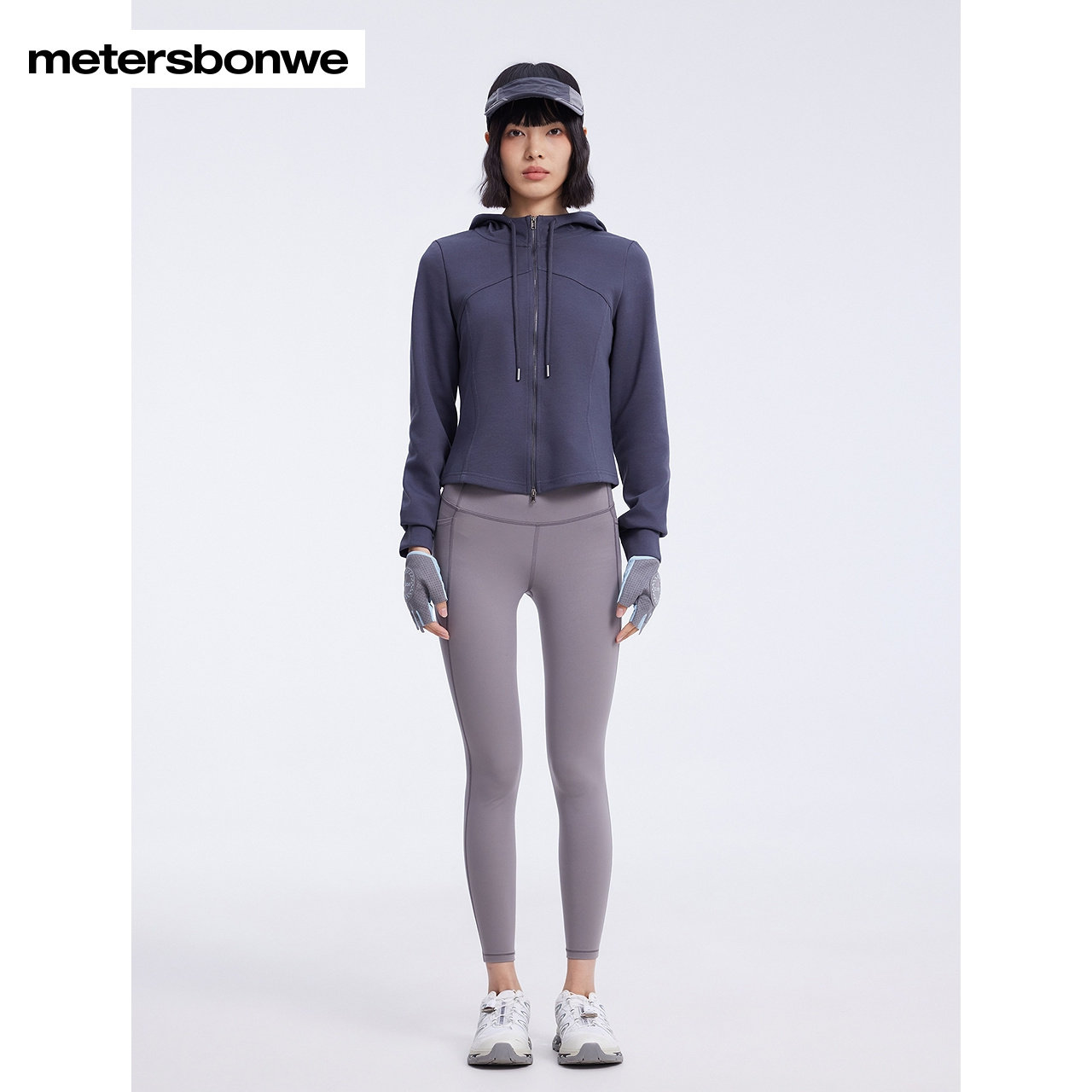 美特斯邦威长袖开衫女2025春季新款户外连帽收腰短款外套,淘宝优惠券,粉丝福利购,淘宝优惠卷