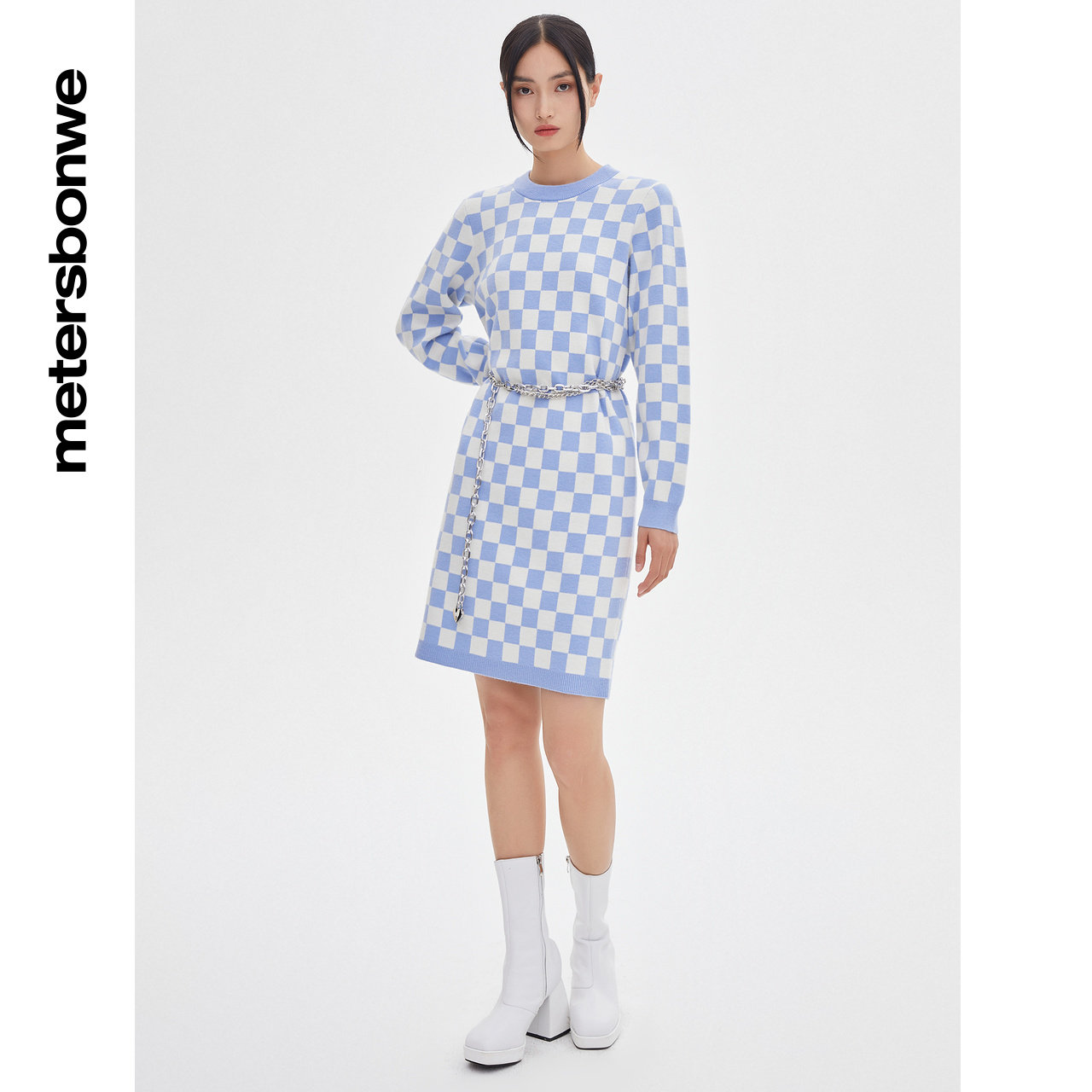 美特斯邦威连衣裙春夏百搭休闲裙子 美特斯邦威outlets店连衣裙