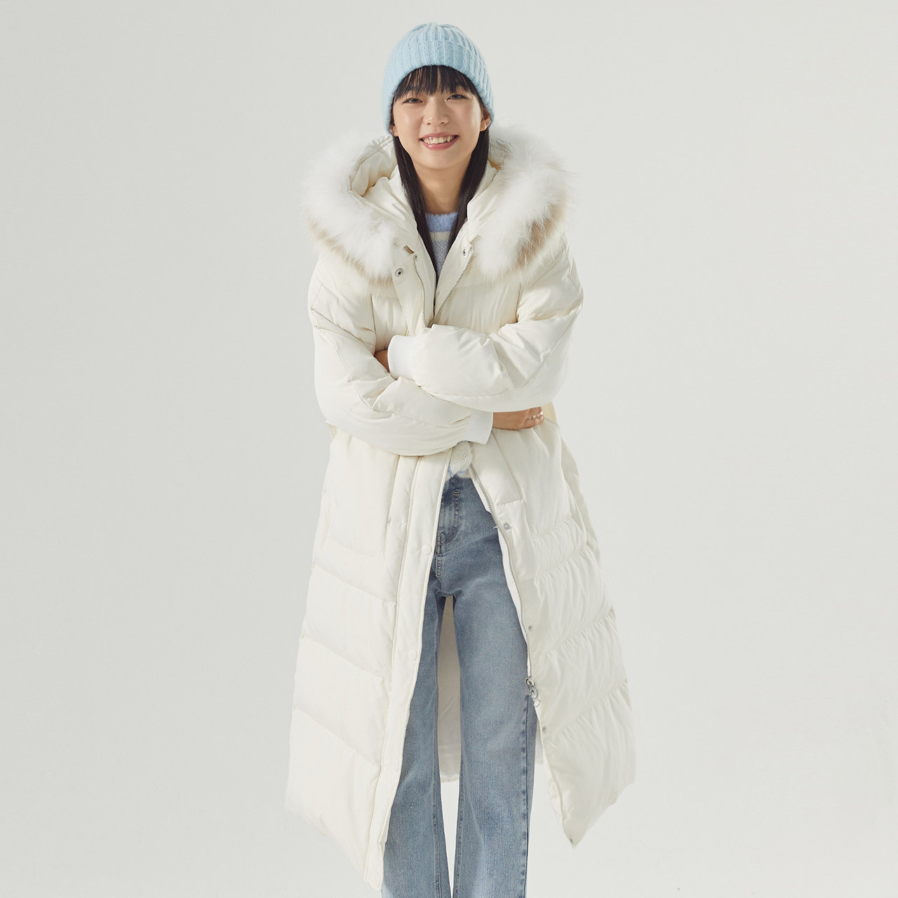  美特斯邦威outlets店羽绒服