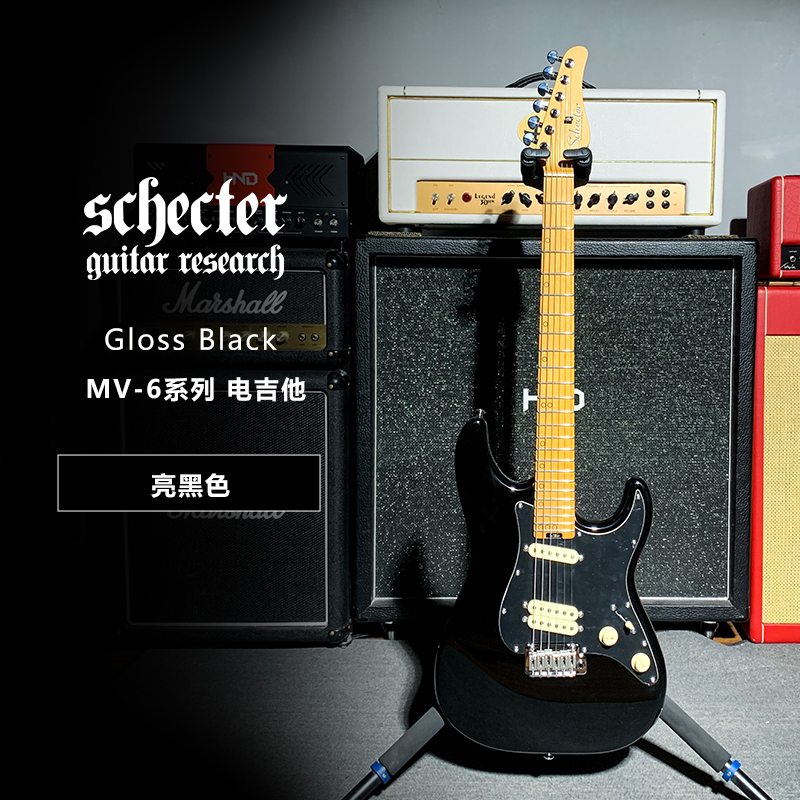 初始化乐器 印尼产 Schecter 斯科特 23新品 MV-6 电吉他 现货 - 图3