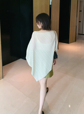 好美女人味针织披肩上衣