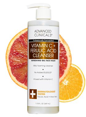 美国原装Advanced Clinicals 维生素 C 身体乳液精华液爽肤水