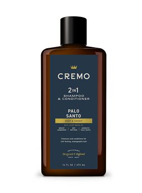 现货 美国Cremo男士PALO SANTO洗发水雪松鼠尾草海盐女士沐浴露