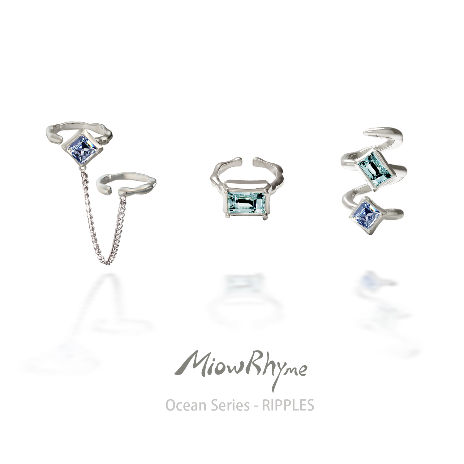 À¶°×Ë®¾§ ÒøÔ´´Éè¼Æ¸ß¼¶¸Ð¿ª¿Ú½äÖ¸ S925 MiowRhyme ½äÖ¸×éºÏÒ»Ì× À¶°×Ë®¾§ ÒøÔ´´Éè¼Æ¸ß¼¶¸Ð¿ª¿Ú½äÖ¸ S925 MiowRhyme ½äÖ¸×éºÏÒ»Ì×