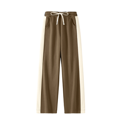 加绒阔腿裤女巨好看的冬季穿搭