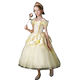 ins新款儿童节儿童服装演出服贝儿公主裙美女与野兽贝尔女童连衣