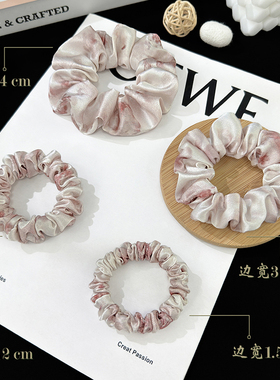 真丝大肠发圈女小众2026新款发饰