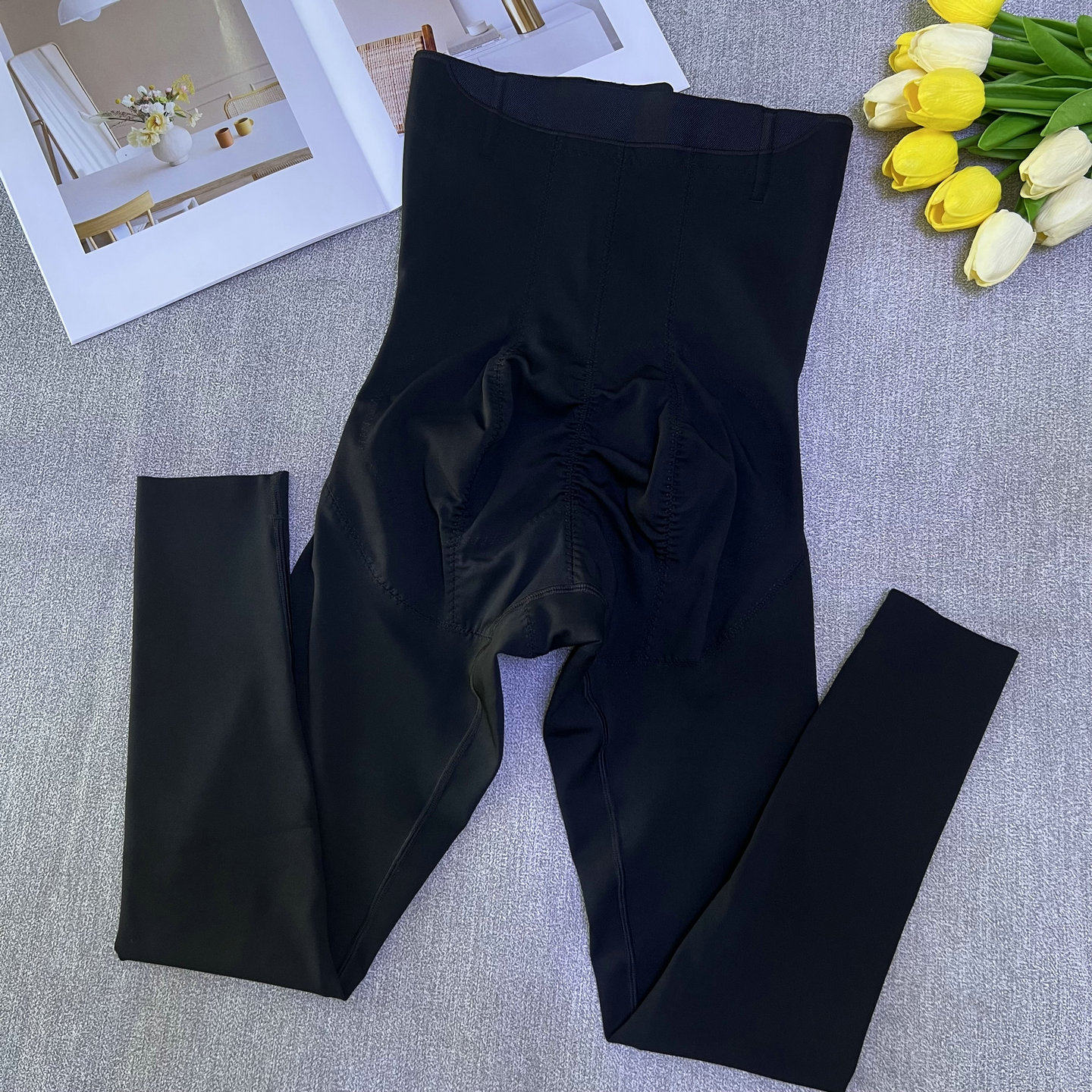 2025新款秋冬拉链里层磨毛裤子女高腰收腹提臀塑身美体裤打底长裤,淘宝优惠券,粉丝福利购,淘宝优惠卷