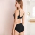 Manifen bra set Full cup không vành bông thoải mái Điều chỉnh ổn định mà không cần vành đồ lót - Bộ đồ lót Bộ đồ lót