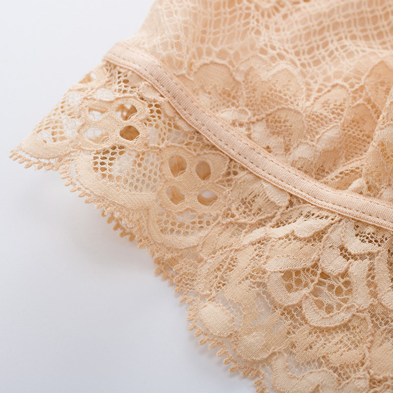 曼妮芬性感蕾丝百搭无杯防走光抹胸 曼妮芬抹胸