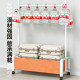 Indoor coat rack thickened floor-standing coat rack