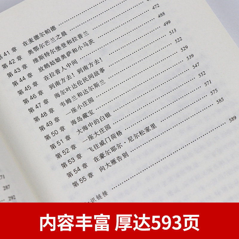 骑鹅旅行记六年级下册人民文学出版社高子英译原著完整版四五六年级快乐读书吧下册全套小学课外阅读书籍尼尔斯骑鹅历险记-图1