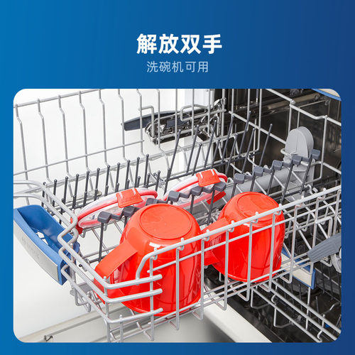 sistema泡面碗带盖早餐杯可微波炉加热燕麦碗牛奶杯汤杯专用饭盒 - 图3