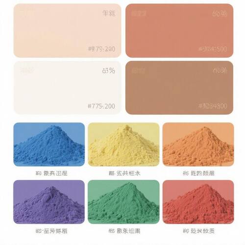 景德镇陶瓷1-5kg千色花色粉釉下彩绘釉用色料陶艺色粉陶瓷色料 - 图0