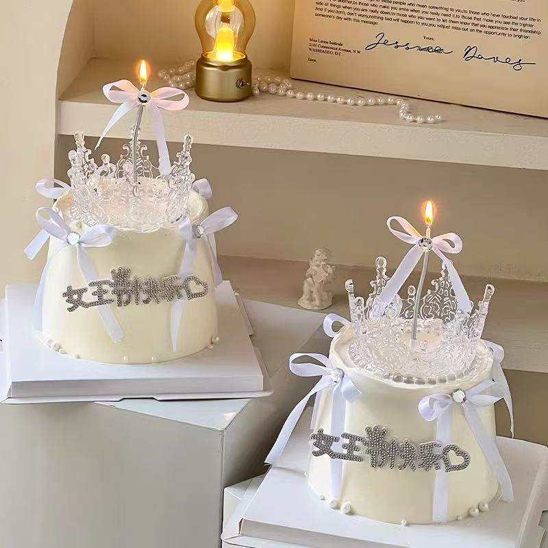 网红三八女王节快乐蛋糕装饰摆件水晶皇冠女神节水钻烘焙装扮插件,淘宝优惠券,粉丝福利购,淘宝优惠卷