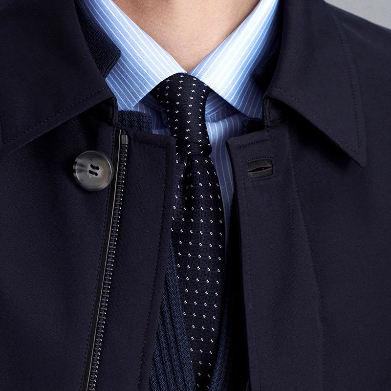 报喜鸟品牌秋冬新款商务休闲宽松男士加绒翻领风衣羽绒服外套男,淘宝优惠券,粉丝福利购,淘宝优惠卷