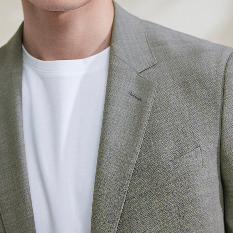 报喜鸟春季新款轻正装商务休闲草坪婚礼羊毛西装外套新郎宴会西服,淘宝优惠券,粉丝福利购,淘宝优惠卷