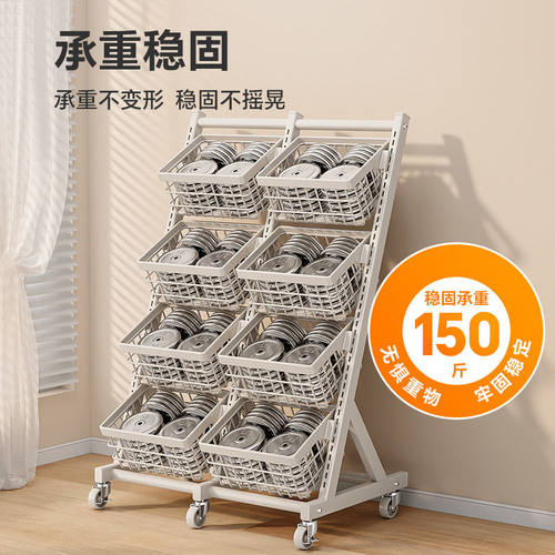 超市便利店零食架子展示架食品中岛推车大号货架批发果蔬架置物架 - 图0