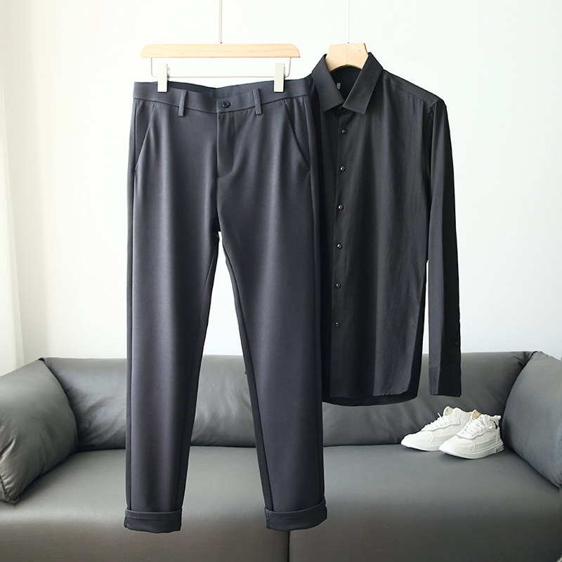 如意腰！苾入款！四面高弹2023年男士秋冬新款休闲百搭修身休闲裤,淘宝优惠券,粉丝福利购,淘宝优惠卷