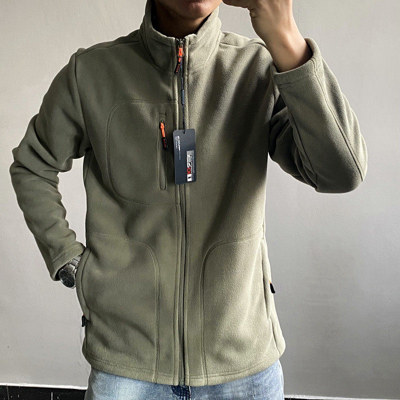 保暖利器！秋冬男女时尚休闲防风拉链外套运动户外御寒保温抓绒衣,淘宝优惠券,粉丝福利购,淘宝优惠卷