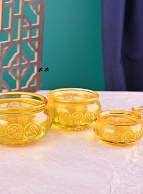 招财进宝聚宝盆水晶财源滚滚