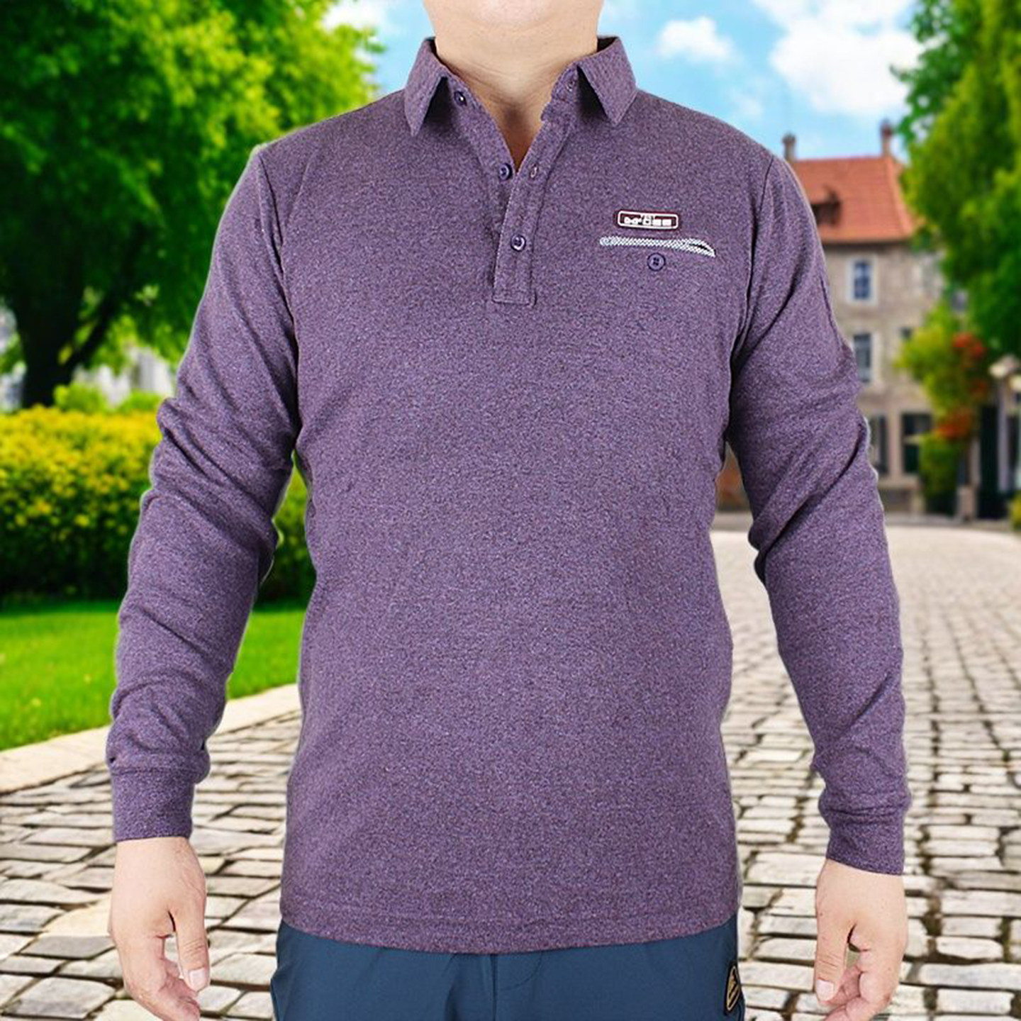 2025新款秋冬polo衫男款纯棉长袖男中年人爸爸翻领T恤休闲打底衫,淘宝优惠券,粉丝福利购,淘宝优惠卷