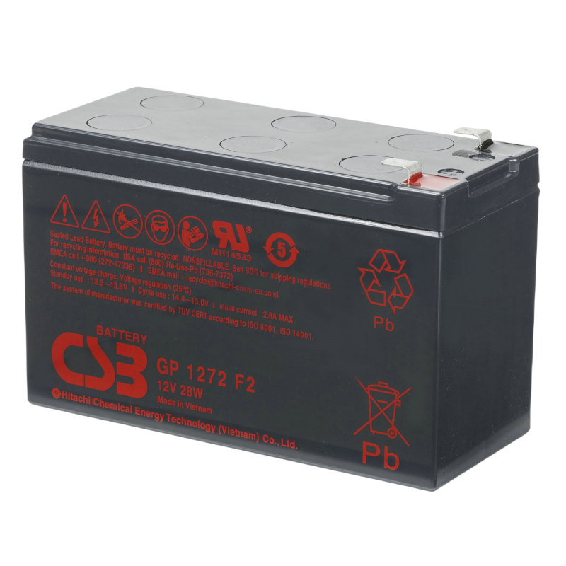 APC电源内置CSB蓄电池GP1272F2 HR1234W 1221W UPS12460 12V7Ah9A - 图2